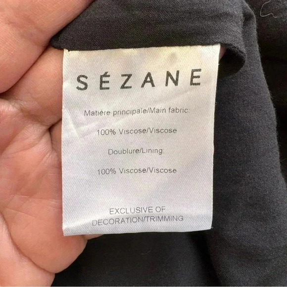 Sezane Wrap Floral Estelle‎ Mini Dress size size 38 - Picture 9 of 11